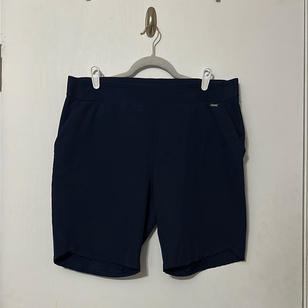 Greg Norman Collection Blue Athletic Shorts
